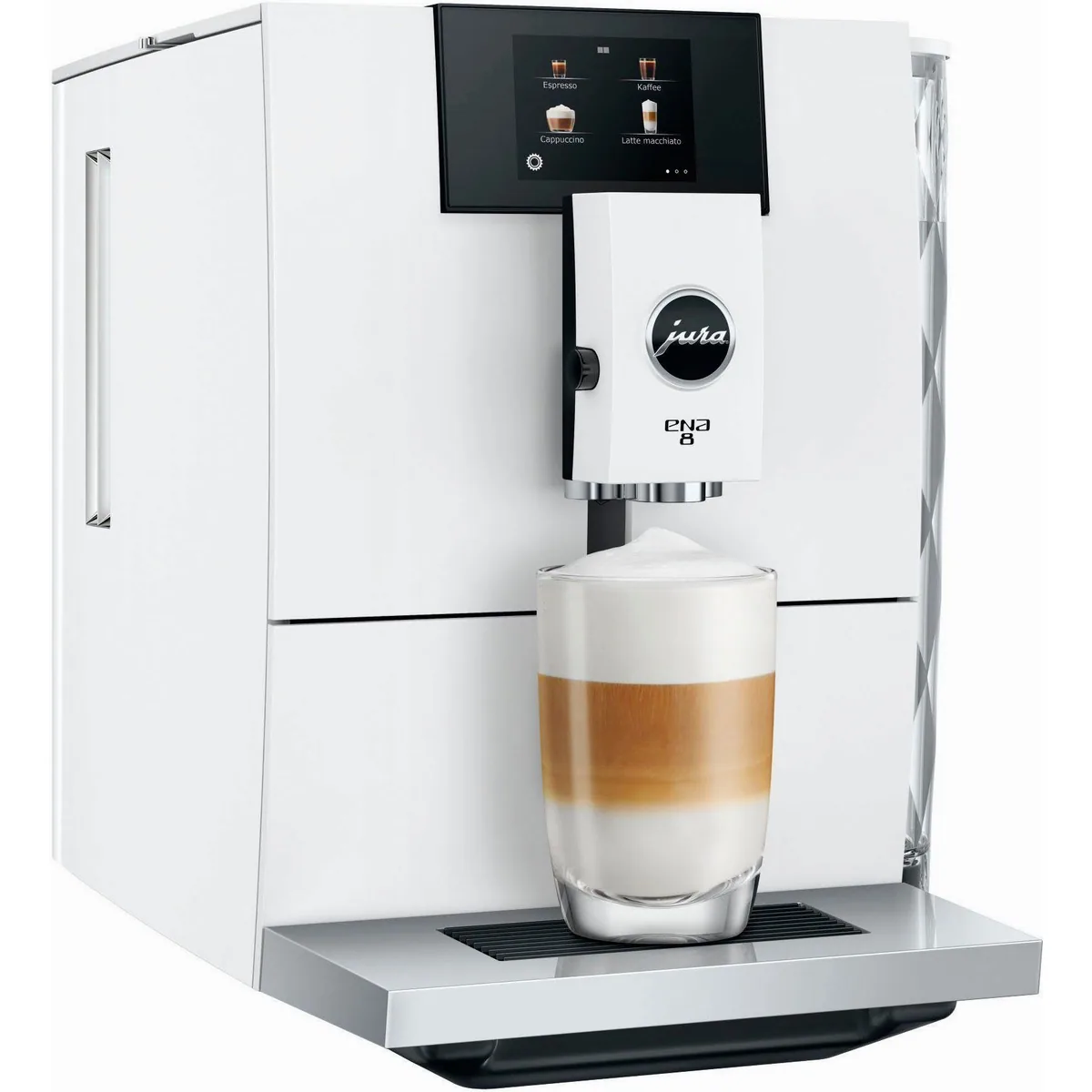 JURA ENA 8 Kaffeevollautomat, Professional Aroma Grinder, Feinschaum Technologie 3