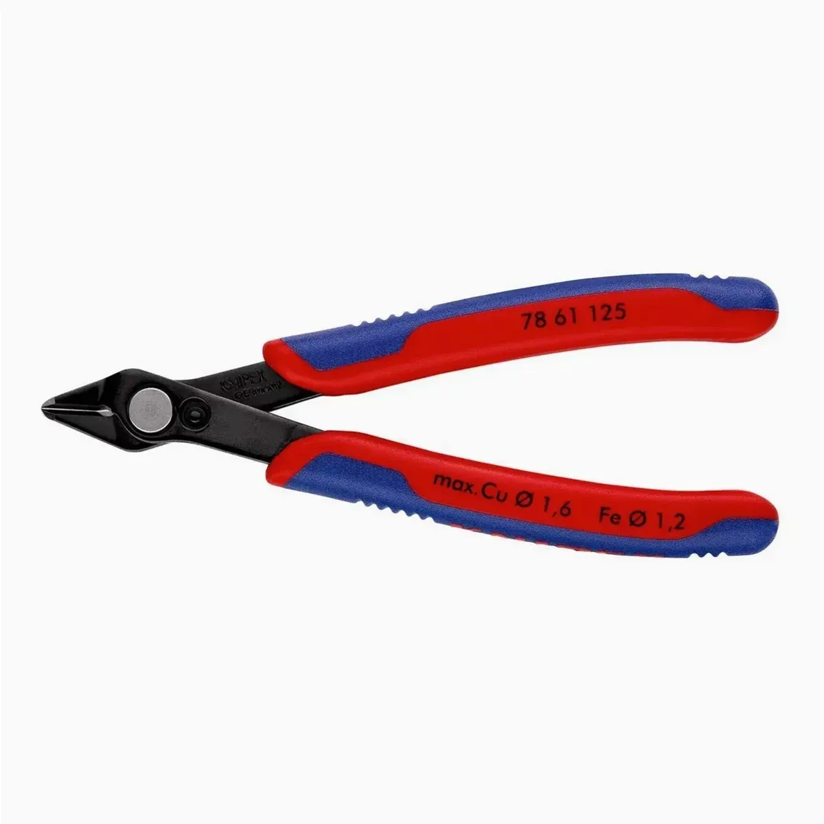Knipex 78 61 125 Electronic Super Knips, Präzisionsschneider für Elektronik und Feinmechanik