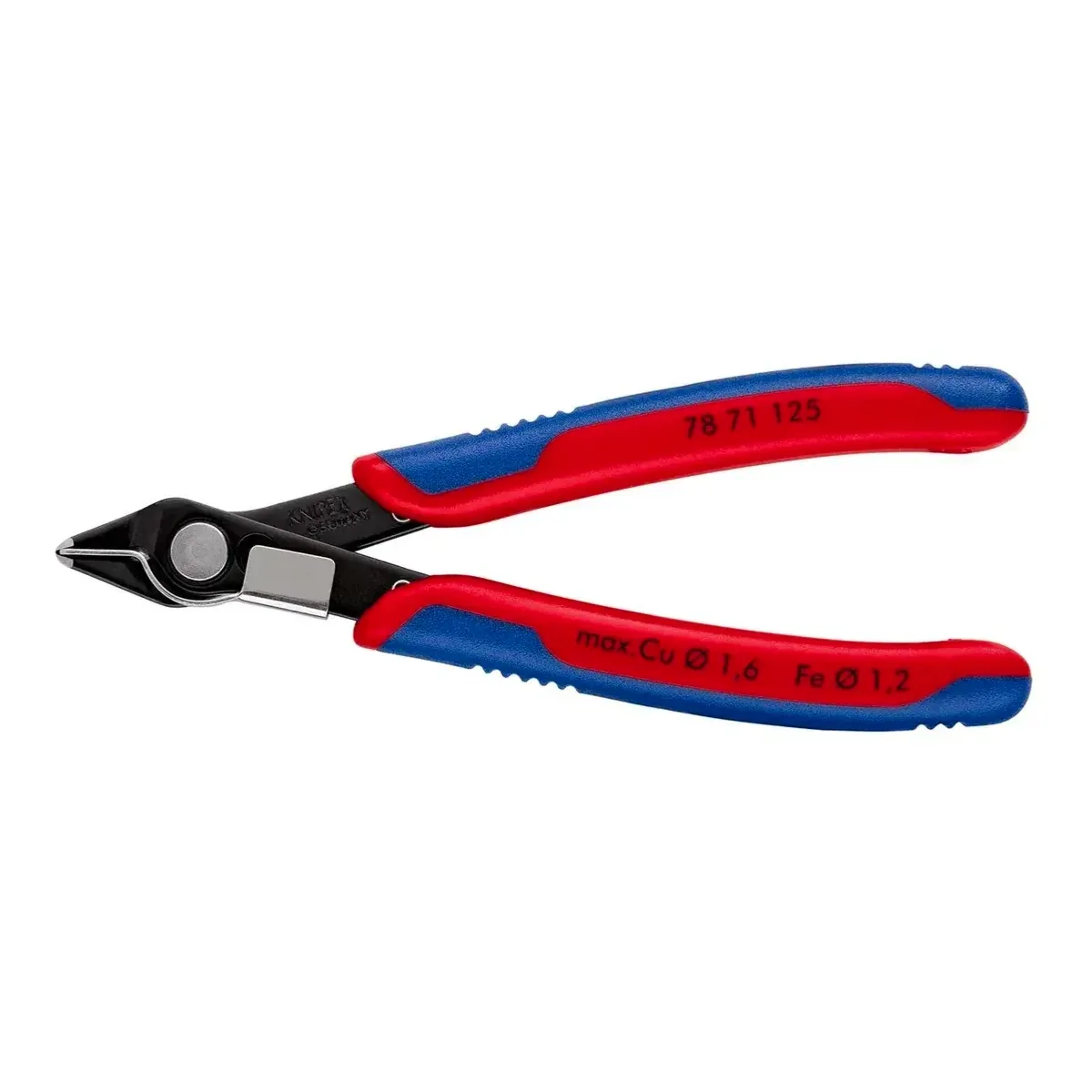 Knipex 78 71 125 Electronic Super Knips, präzise Schneidarbeiten, induktiv gehärtete Schneiden