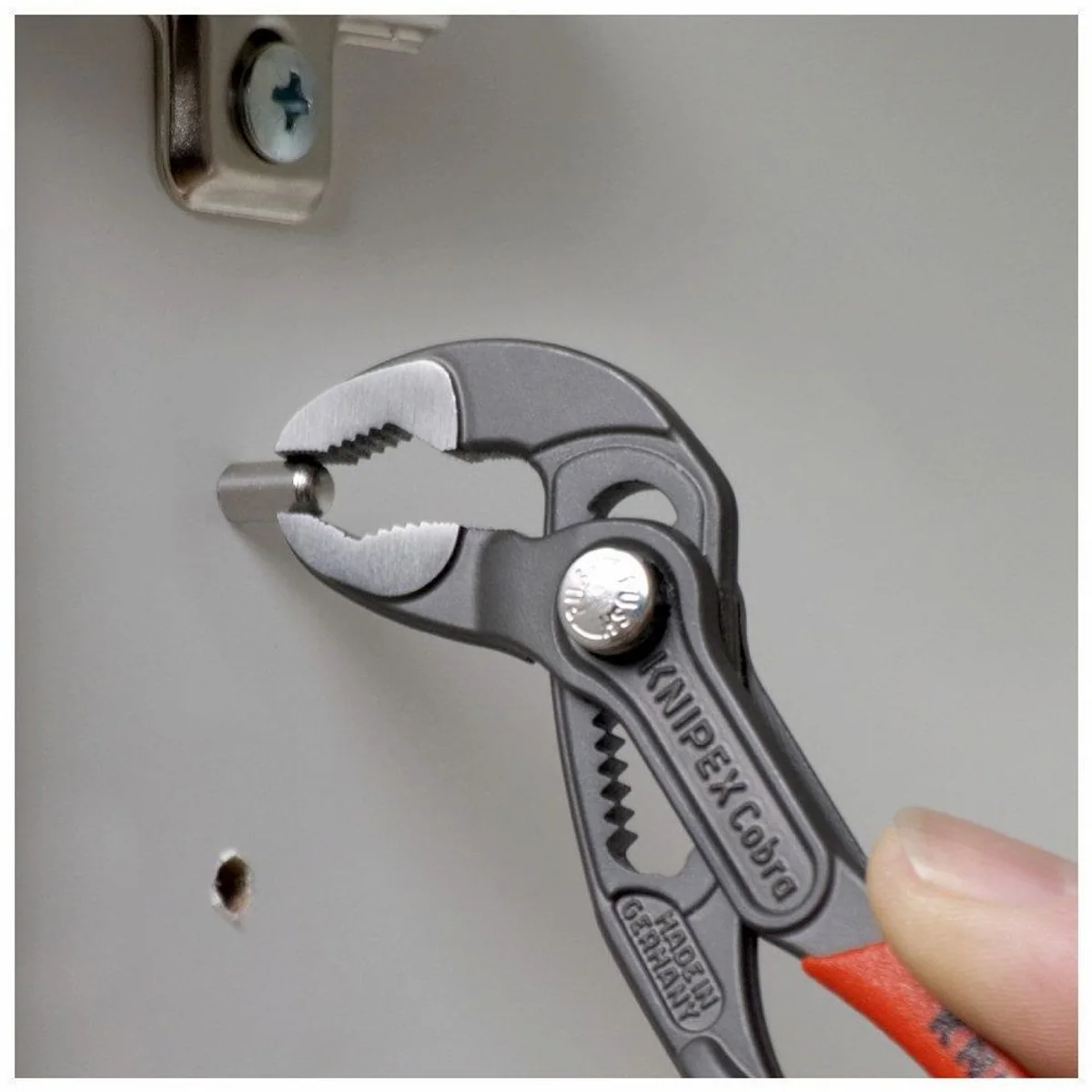 Knipex Zangenset Cobra Wasserpumpenzangen-Satz, 4-teilig, selbstklemmend, feinverstellbar 2