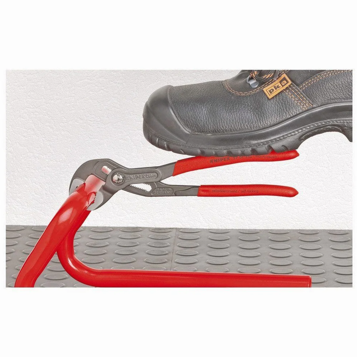 Knipex Zangenset Cobra Wasserpumpenzangen-Satz, 4-teilig, selbstklemmend, feinverstellbar 5