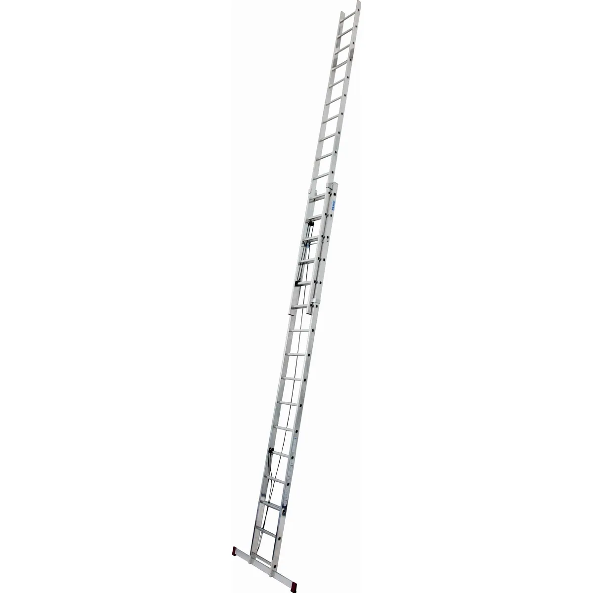 KRAUSE Corda Seilzugleiter, 2x16 Sprossen, hohe Stabilität und Flexibilität