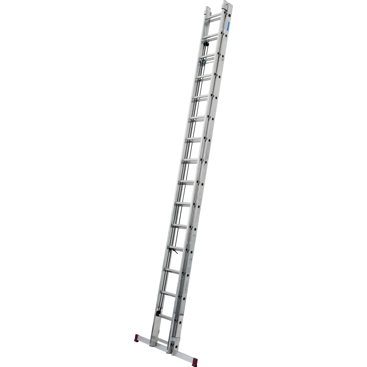 KRAUSE Corda Seilzugleiter, 2x16 Sprossen, hohe Stabilität und Flexibilität 3
