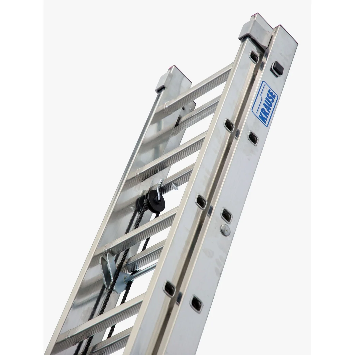 KRAUSE Corda Seilzugleiter, 2x16 Sprossen, hohe Stabilität und Flexibilität 5