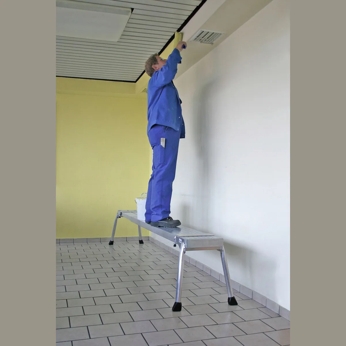 KRAUSE Teleskop-Bohle Teleboard, variabel bis 298 cm, belastbar bis 200 kg 5