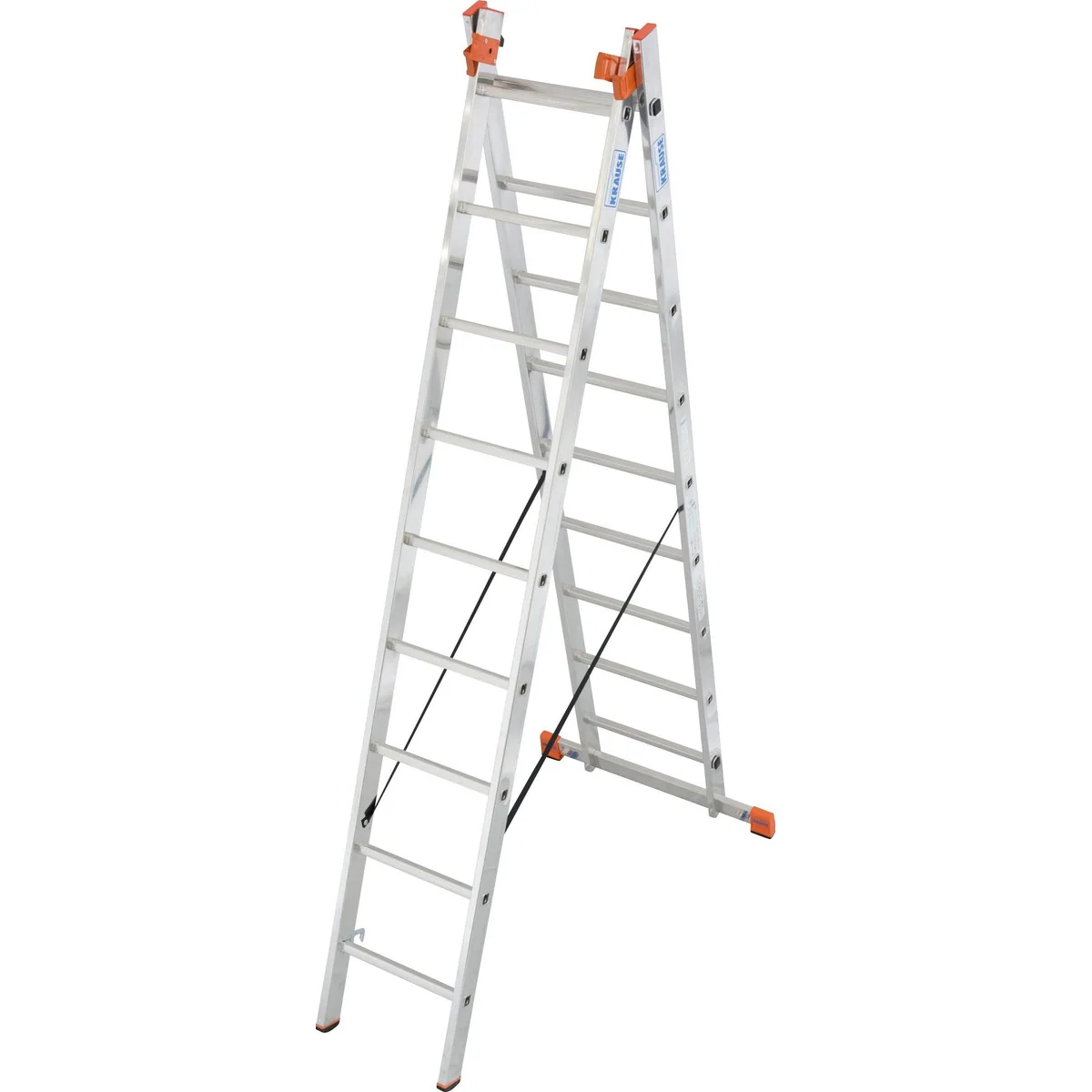 KRAUSE Tribilo Vielzweckleiter, 3x9 Sprossen, bis 6,85 m Arbeitshöhe 2
