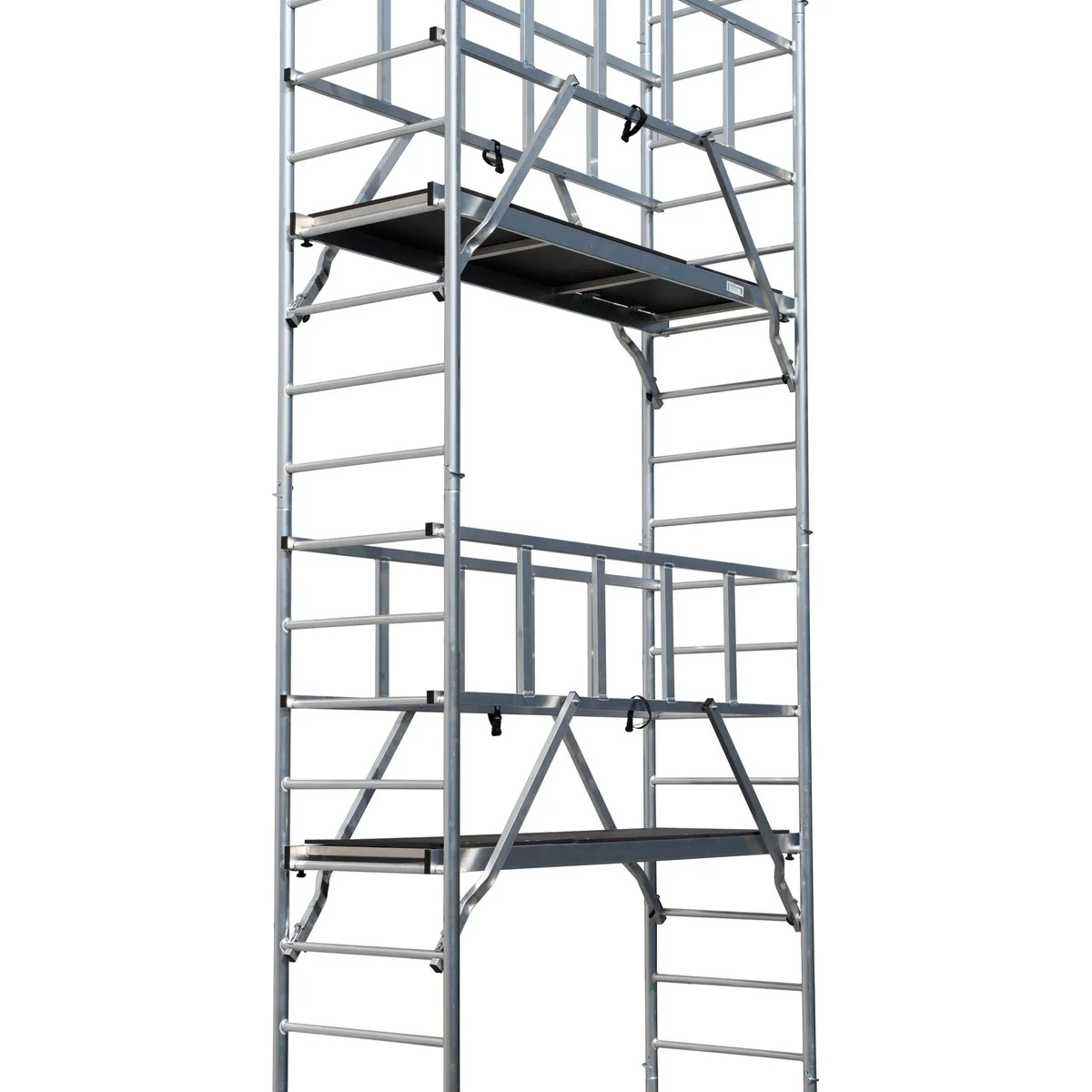 KRAUSE ProTec XS Alu-Faltgerüst, Arbeitshöhe bis 4,8 Meter, leicht transportierbar 2