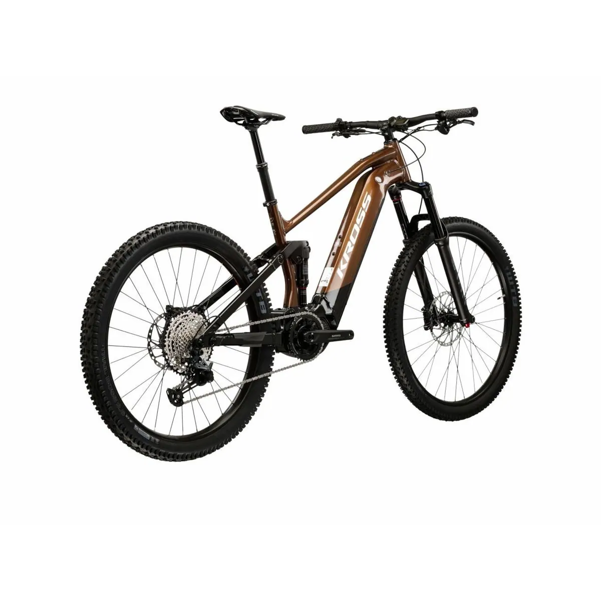 Kross Grist Boost 3.0 E-MTB, 12-Gang Shimano DEORE, 630 Wh Akku, Aluminiumrahmen 3