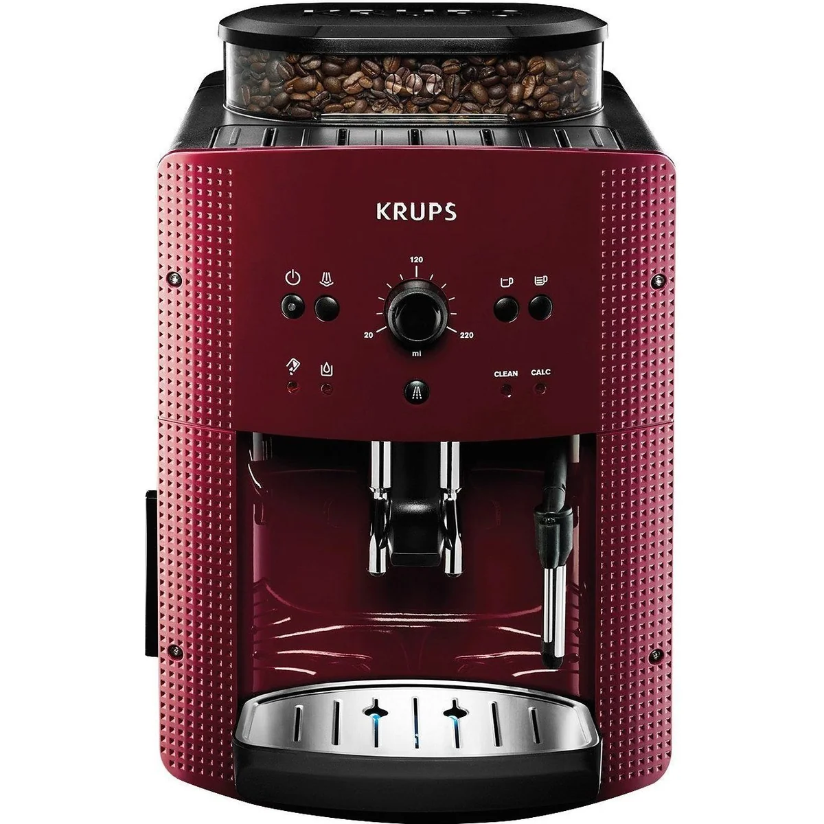 Krups EA8107 Kaffeevollautomat, 2-Tassen-Funktion, manuelle Dampfdüse, 2 Kaffeestärken 3