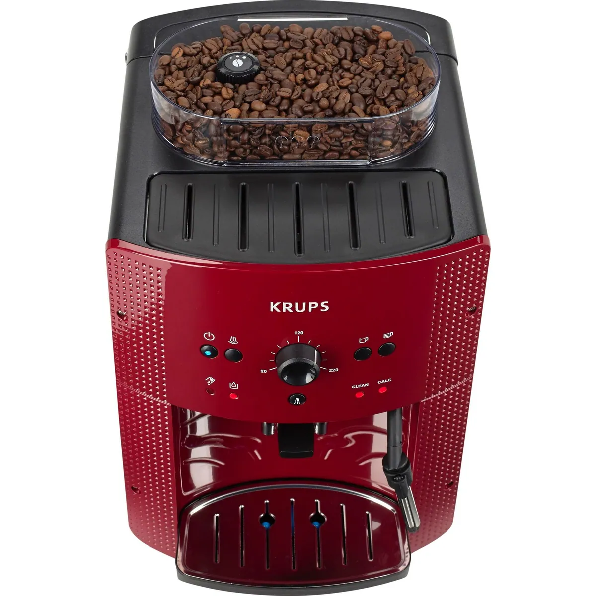 Krups EA8107 Kaffeevollautomat, 2-Tassen-Funktion, manuelle Dampfdüse, 2 Kaffeestärken 4