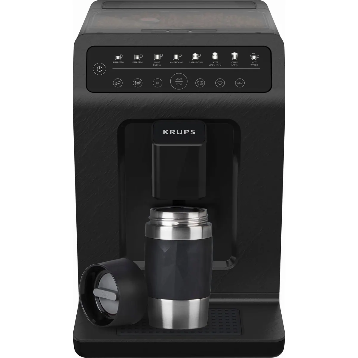 Krups EA897B Evidence ECOdesign, optimiertes Brühsystem, One-Touch-Cappuccino-Funktion 2