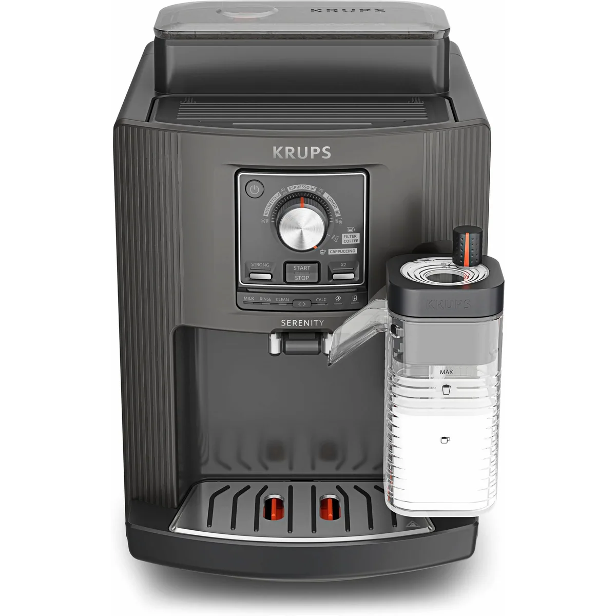 Krups EA402H Kaffeevollautomat, Milk Maestro-Technologie, 5 Getränke, automatische Reinigung 2