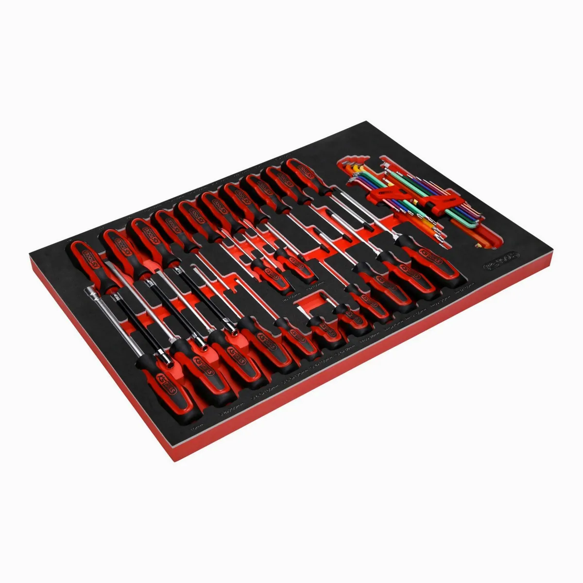 KS Tools Schraubendreher-Satz, 41-teilig, präzise Einbettung und chemikalienbeständig 2