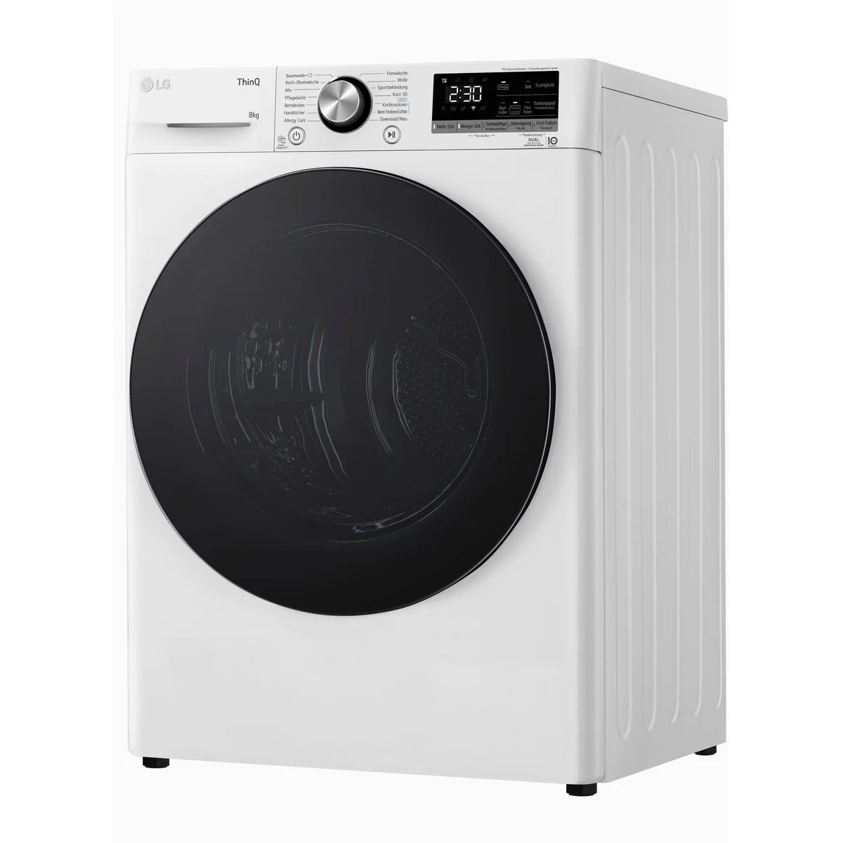 LG Vivace RT80V9W Wärmepumpentrockner, energieeffizient, leise, große Trommelkapazität
