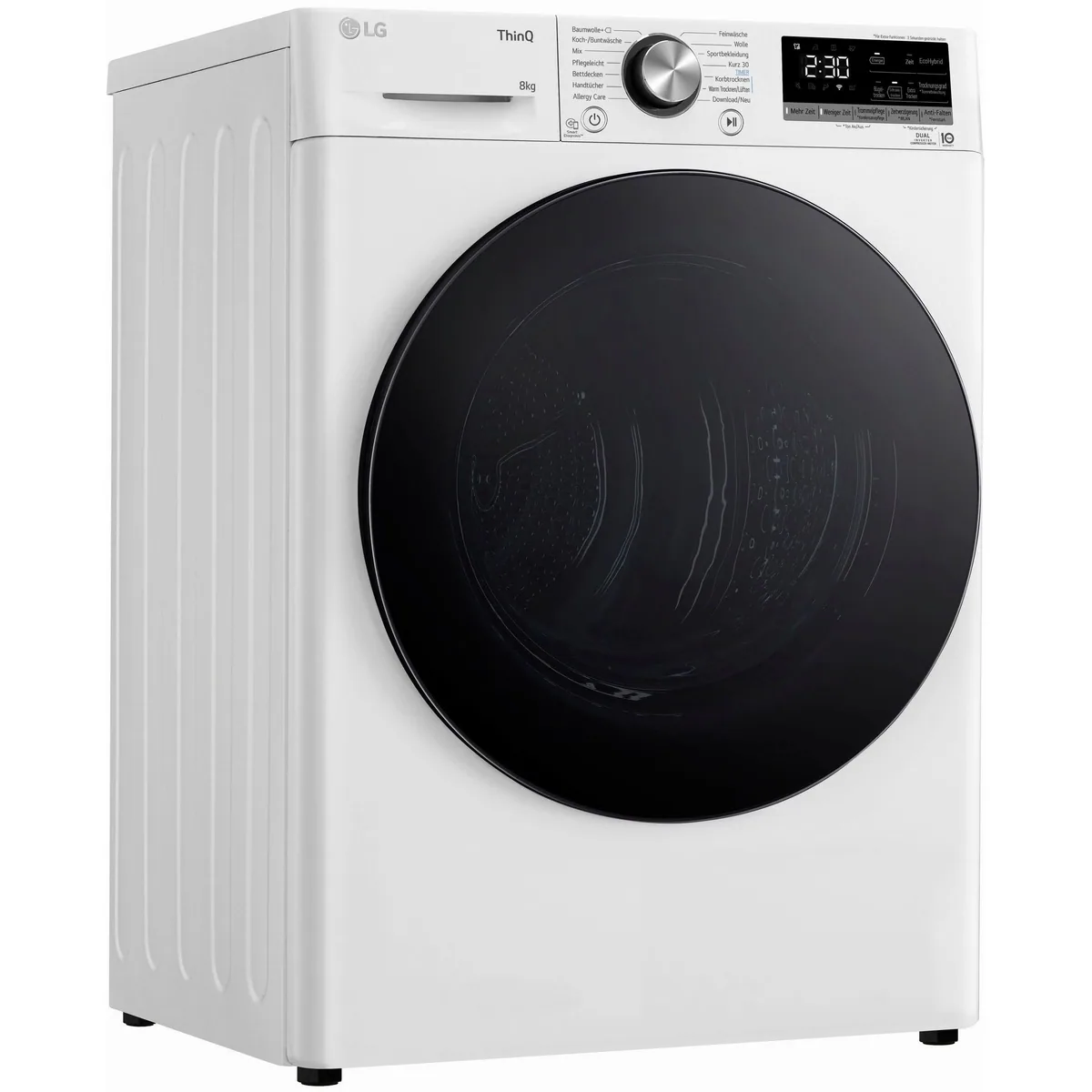 LG Vivace RT80V9W Wärmepumpentrockner, energieeffizient, leise, große Trommelkapazität 3