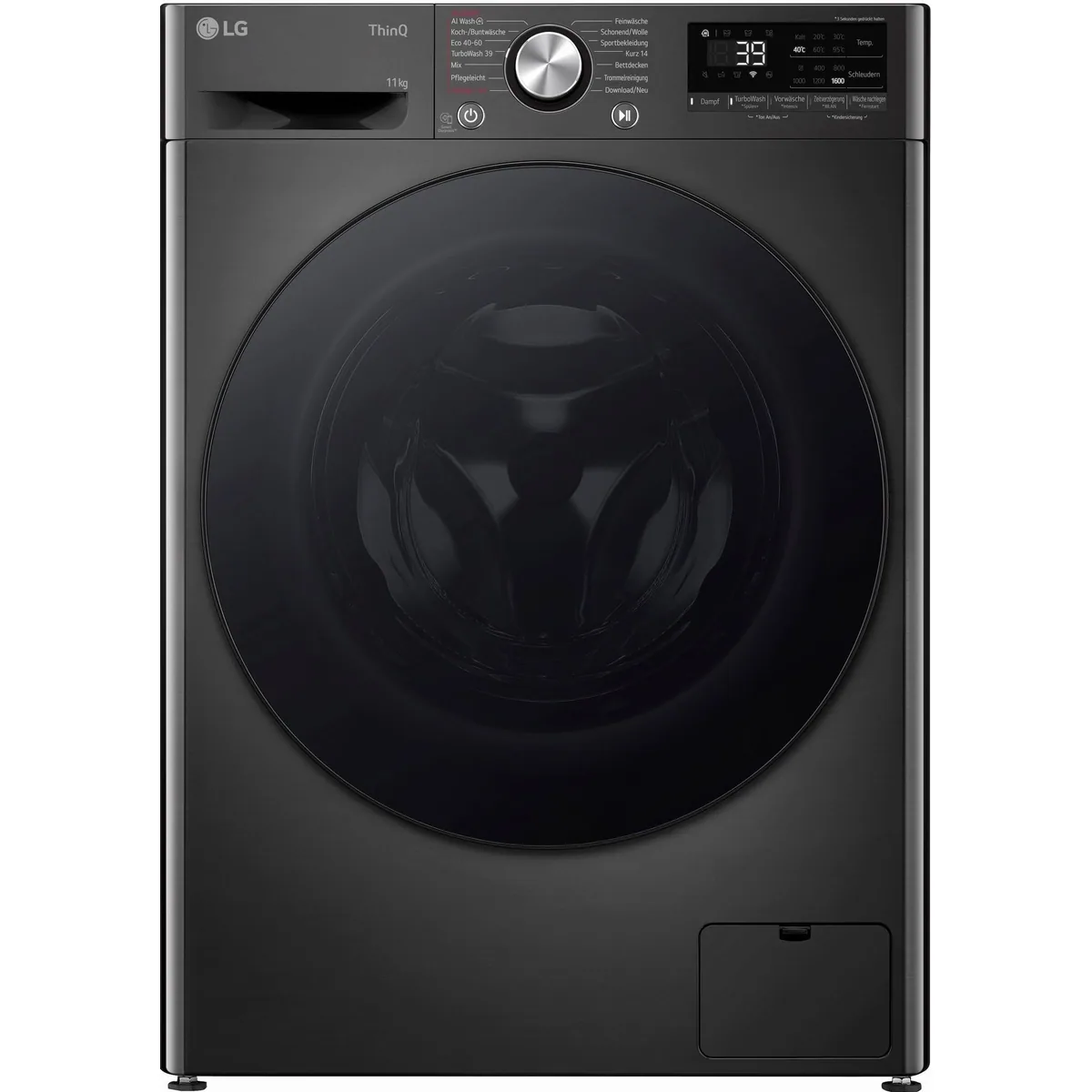 LG F6WR701YB Waschmaschine, 11 kg, 1600 U/min, Nachlegefunktion
