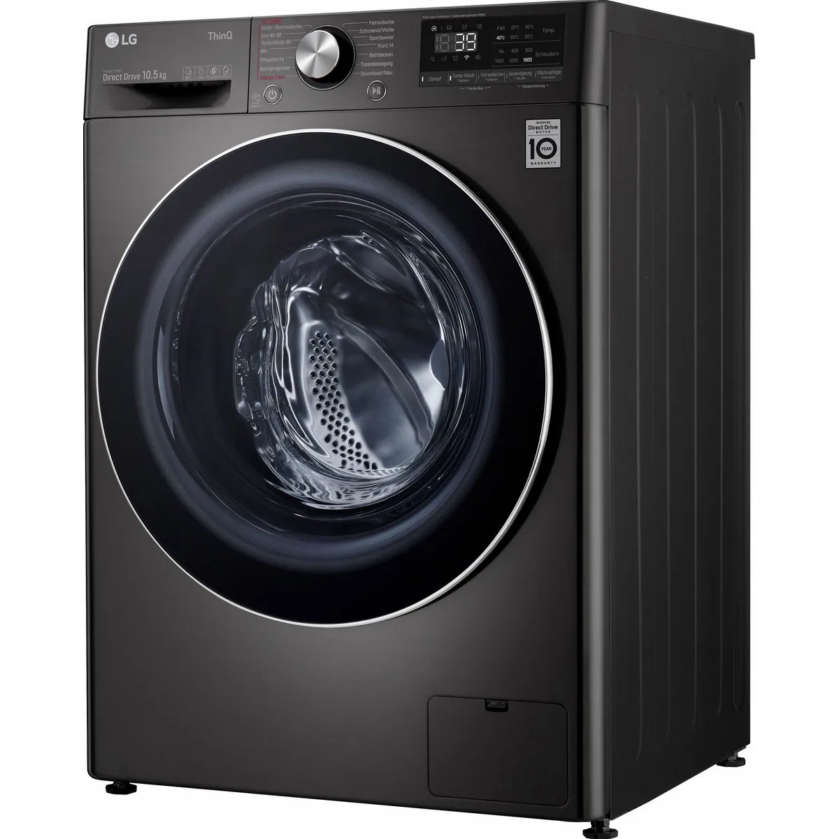 LG F6WV710P2S Waschmaschine, 10,5 kg, 1600 U/min, energieeffizient 2