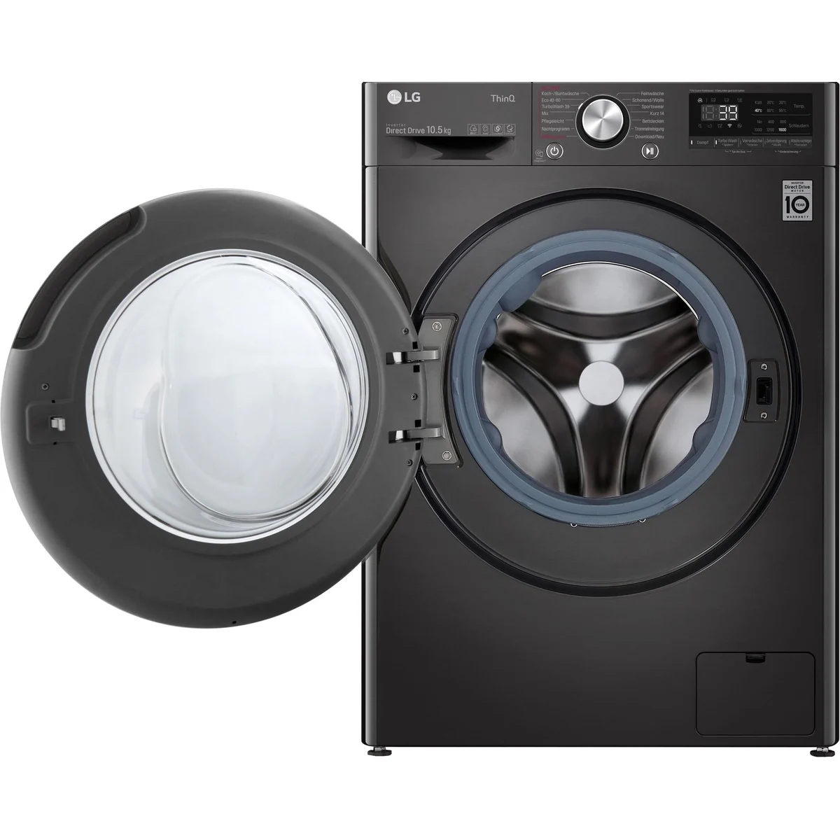 LG F6WV710P2S Waschmaschine, 10,5 kg, 1600 U/min, energieeffizient 4