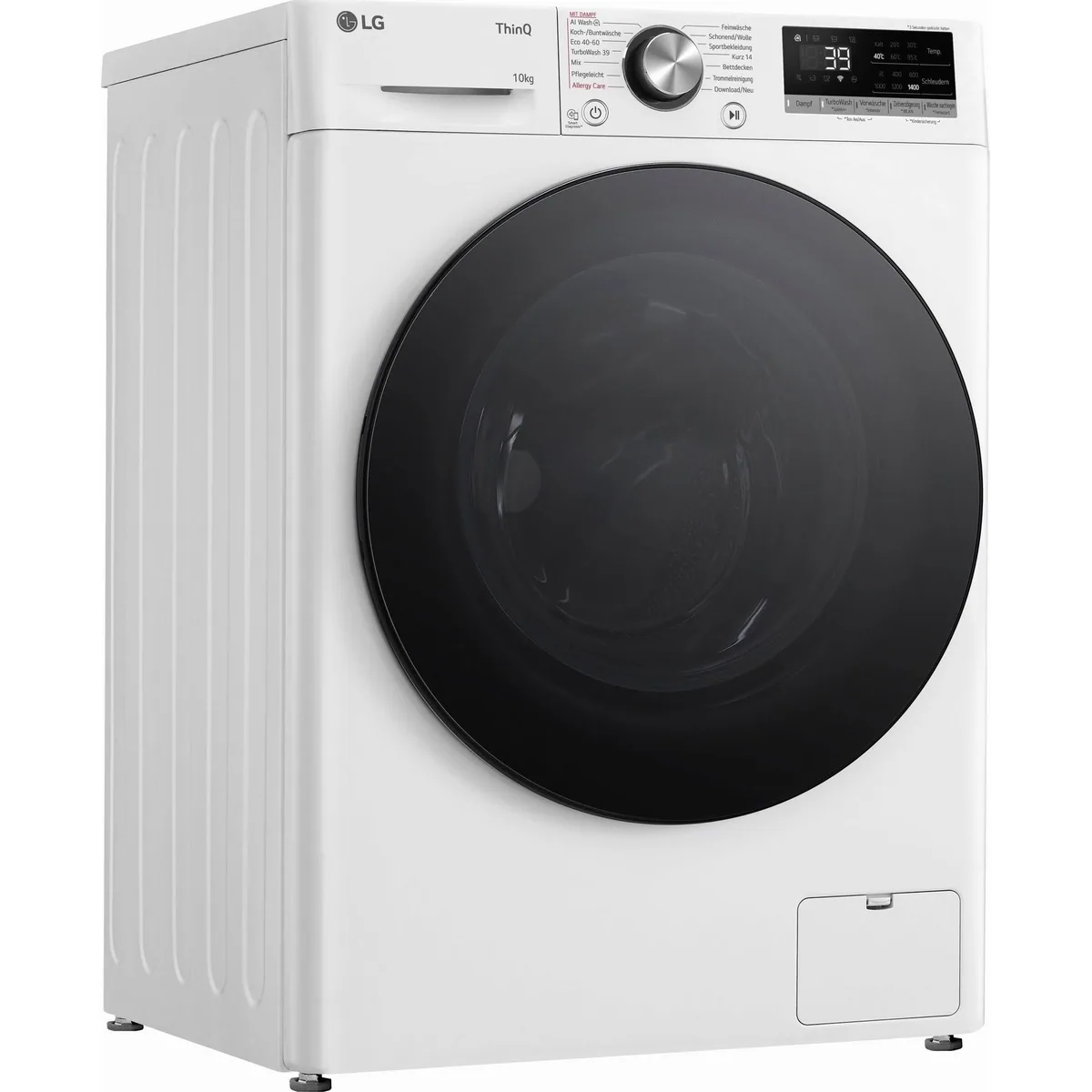 LG F4WR700Y Waschmaschine, 10 kg, 1400 U/min, AI Wash, ThinQ App