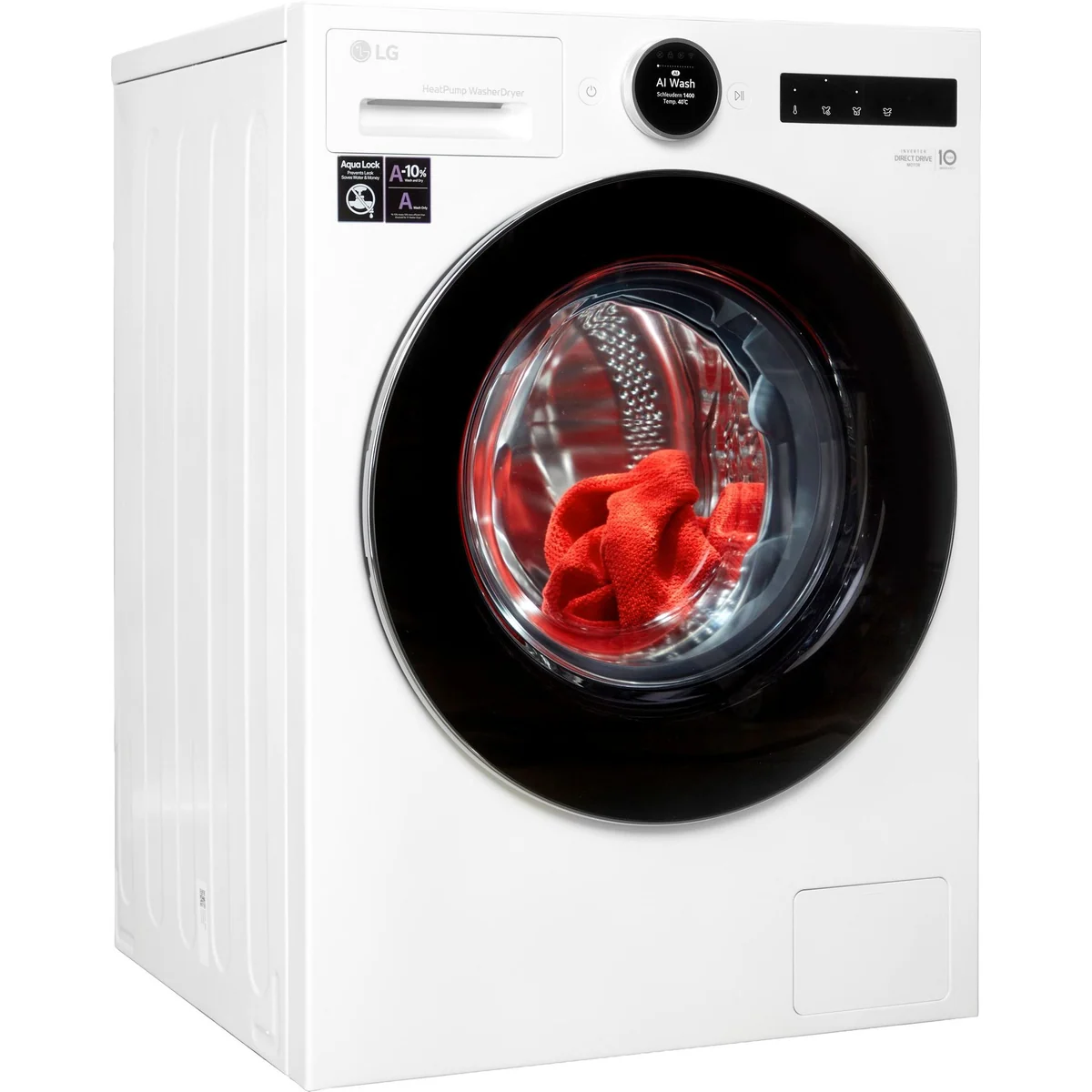 LG Waschtrockner HPWD096C, 9 kg Waschen, 6 kg Trocknen, 1400 U/min, Energieklasse A
