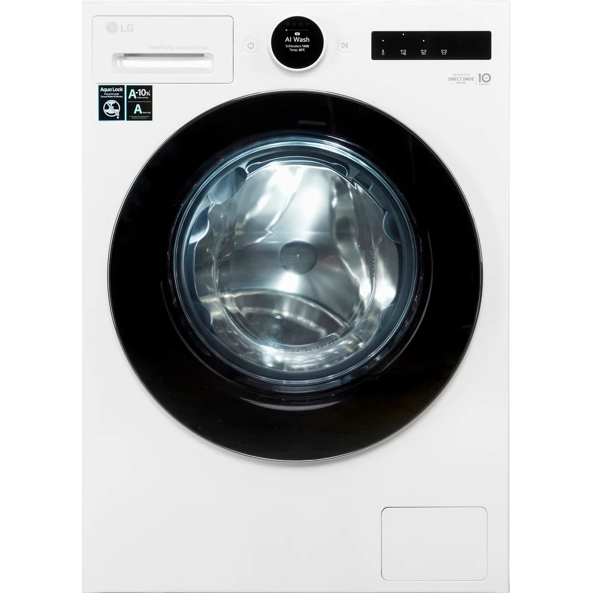 LG Waschtrockner HPWD096C, 9 kg Waschen, 6 kg Trocknen, 1400 U/min, Energieklasse A 3