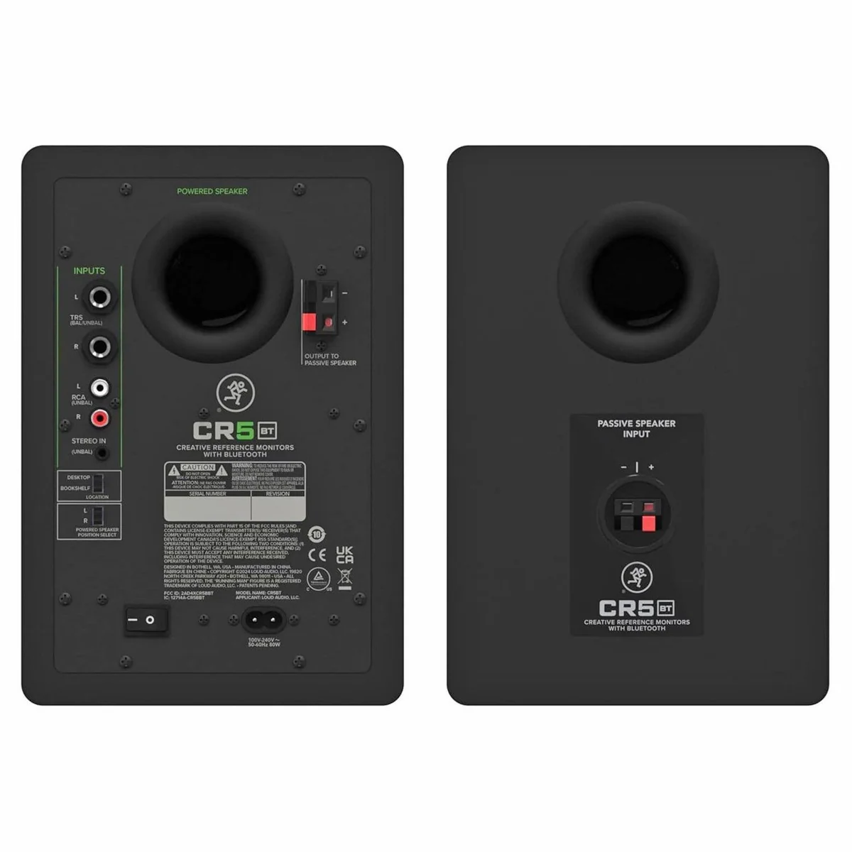 MACKIE CR5BT Studio-Monitore, Bluetooth, 80 W Leistung, kompakt und vielseitig 2