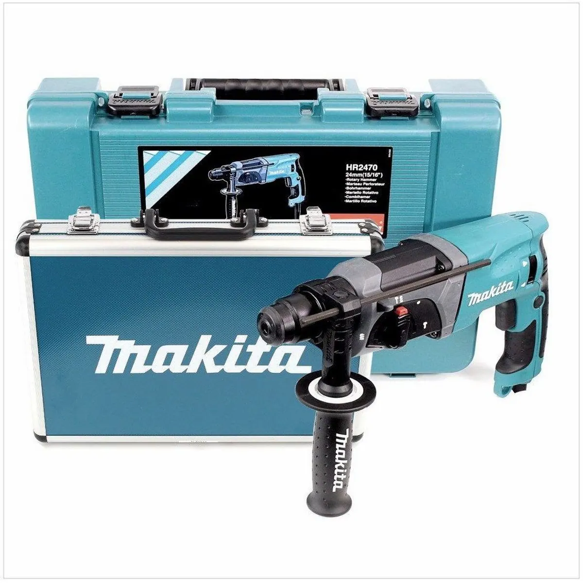 Makita HR 2470 Bohrhammer, 780 W, 24 mm SDS-Plus Aufnahme — vielseitig und leistungsstark 2