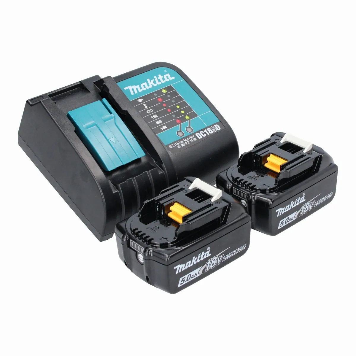 Makita DLX 2278 Akku-Komplettset, 2 leistungsstarke Geräte — 54 Nm Drehmoment, bürstenloser Motor, LED-Beleuchtung 3