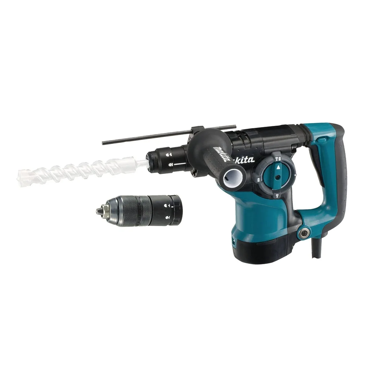Makita HR2811FT Kombihammer, 800 Watt, SDS-plus Werkzeugaufnahme — präzise, stark, vielseitig