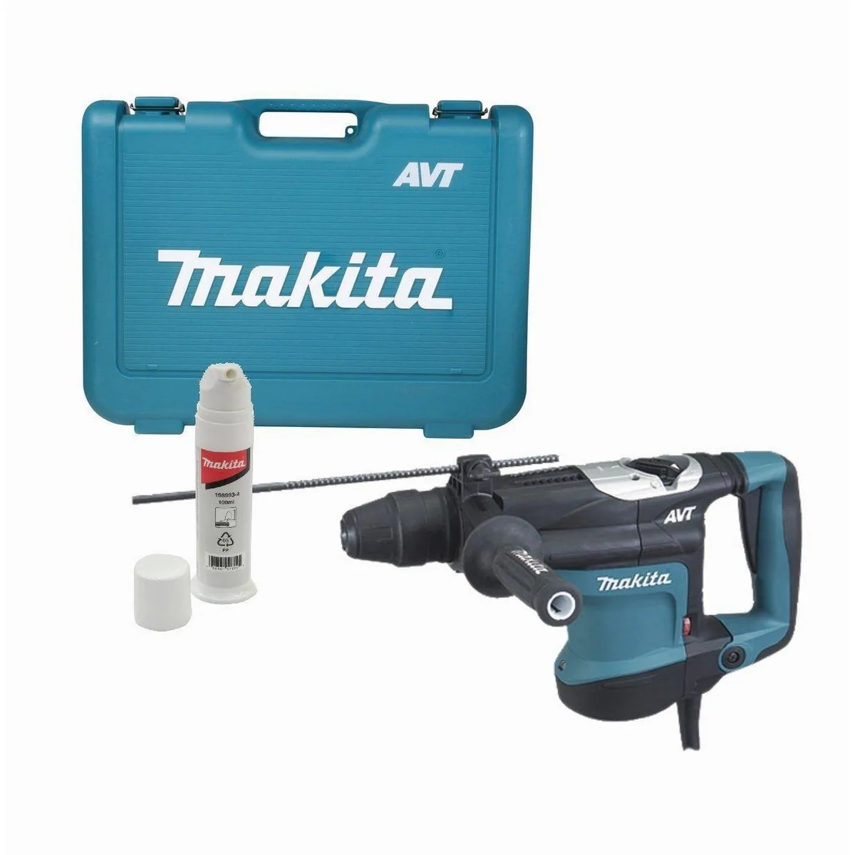 Makita HR3541FCX SDS-Max-Bohrhammer, 850 W, Anti-Vibrations-Technologie
