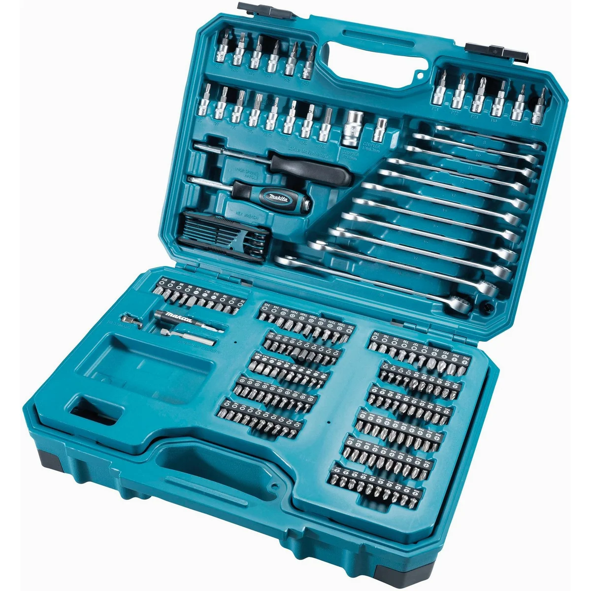 Makita E-10883 Werkzeugset, vielseitig einsetzbar, inkl. Koffer