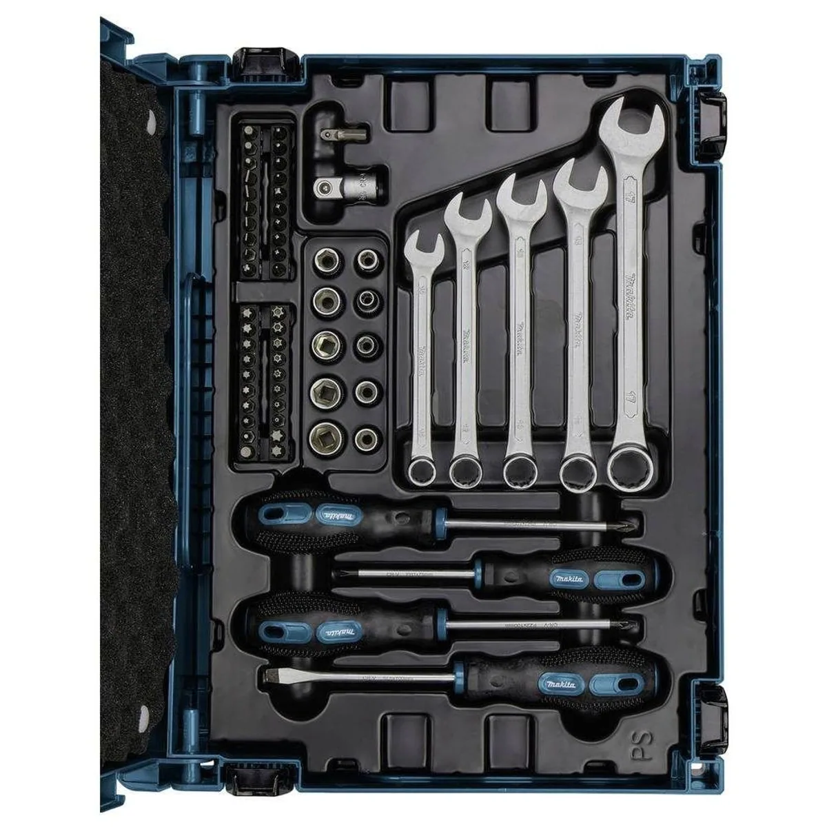 Makita E-11542 Werkzeugkoffer, umfangreich bestückt, robust und gut sortiert 3