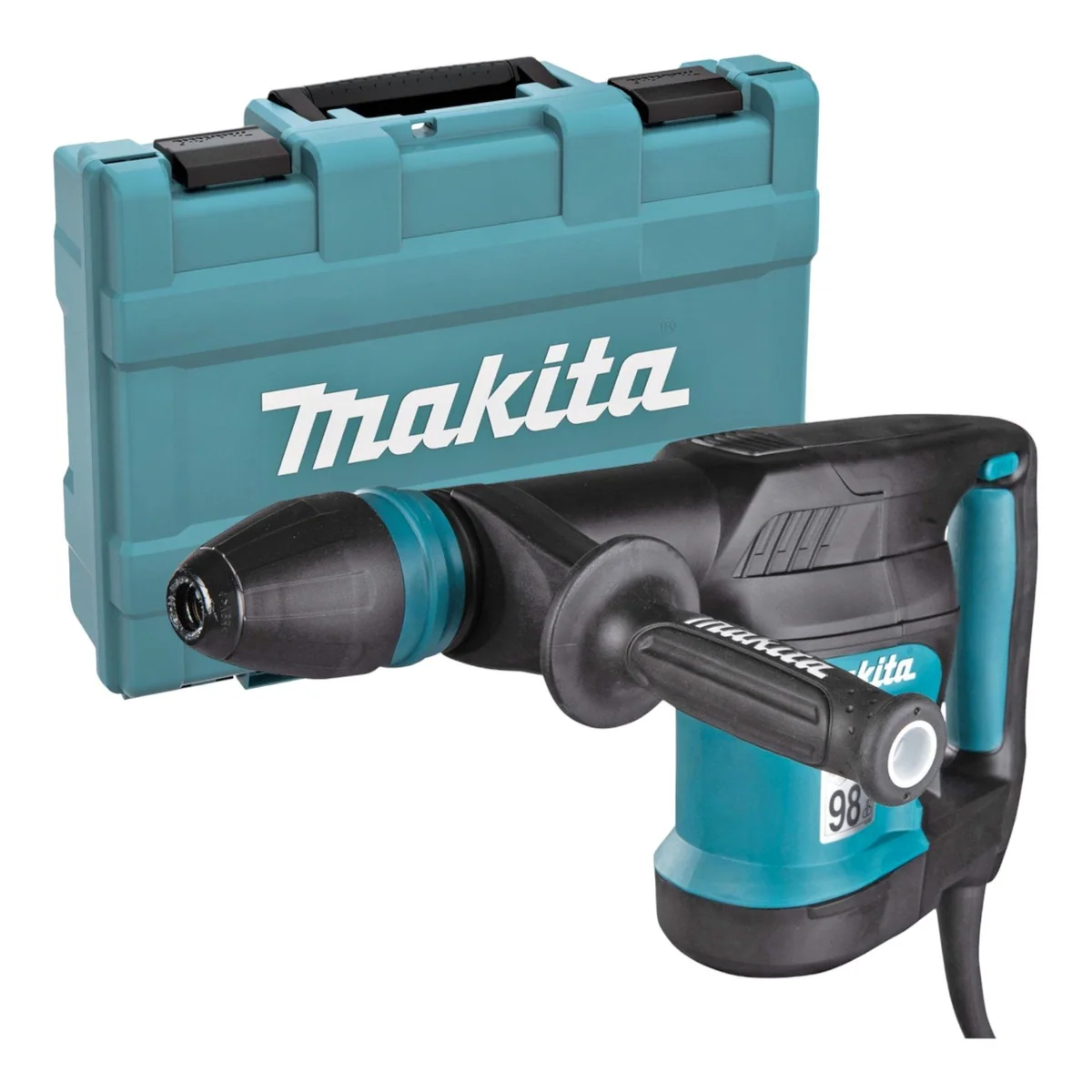 Makita HM0870C Stemmhammer, 1100 Watt, 7,6 Joule Schlagstärke, inklusive Zubehör