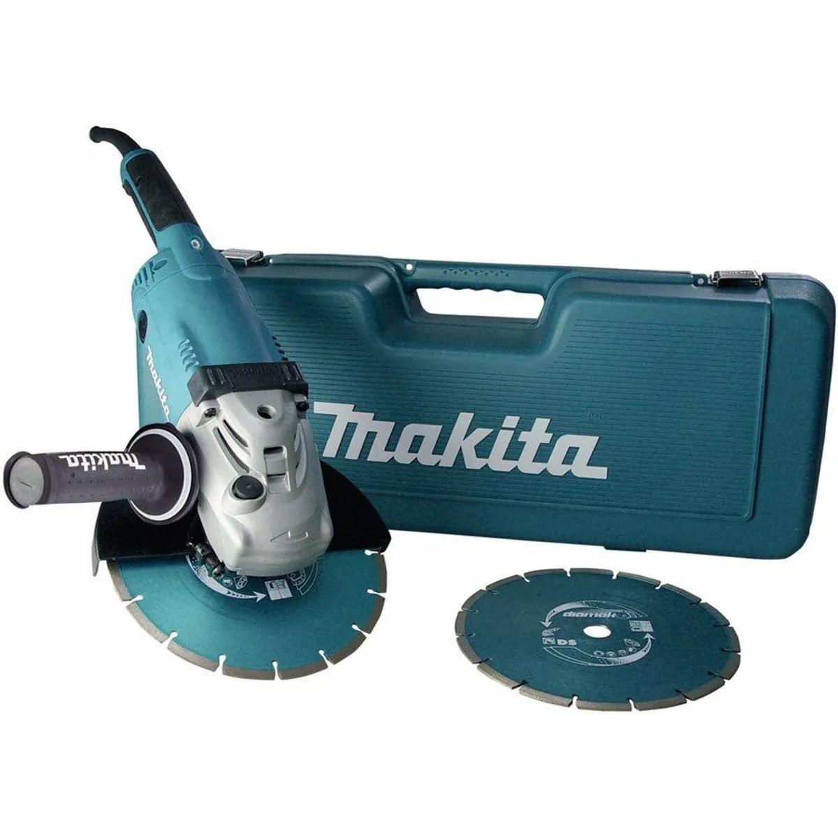 Makita GA9020RFK3 Winkelschleifer, 2.200 W, 230 mm, 6.600 U/min