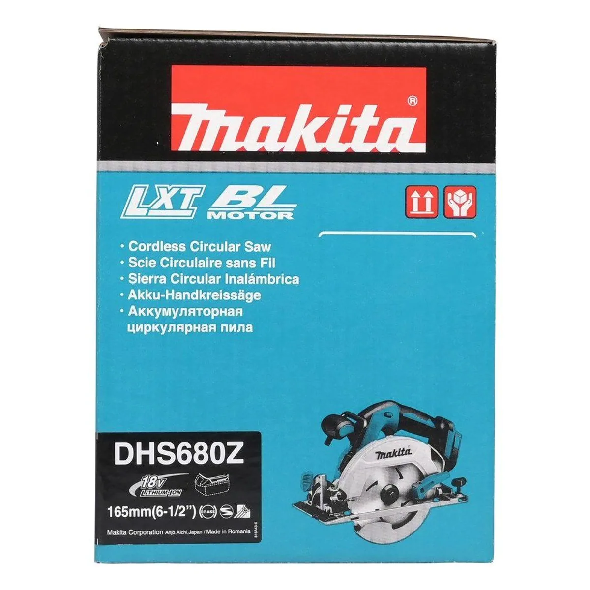Makita DHS680Z Akku-Handkreissäge, 57 mm Schnitttiefe, 18 V Leistung 3