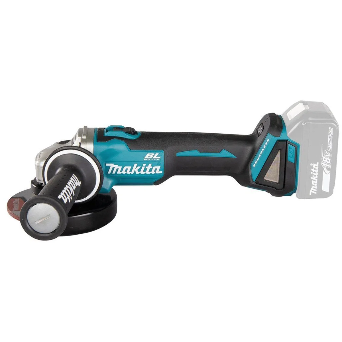 Makita DGA504Z Akku-Winkelschleifer, 29 mm max. Schnitttiefe, 18 V Antrieb 3