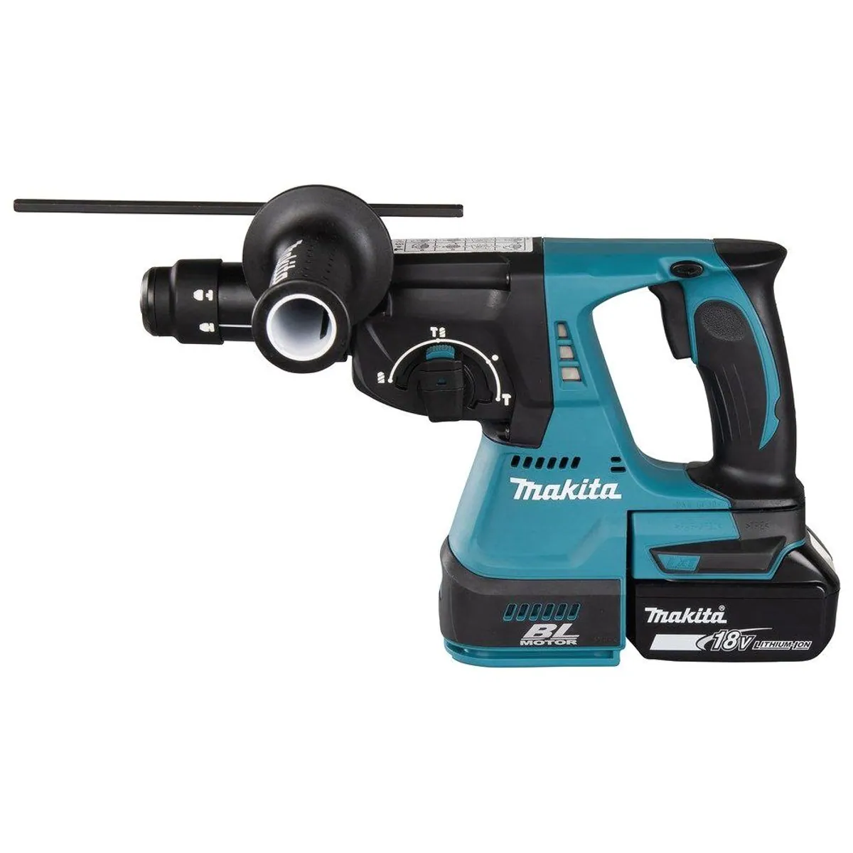 Makita DHR243RTJ Kombihammer, hohe Schlagkraft, inkl. Akku und Zubehör 4
