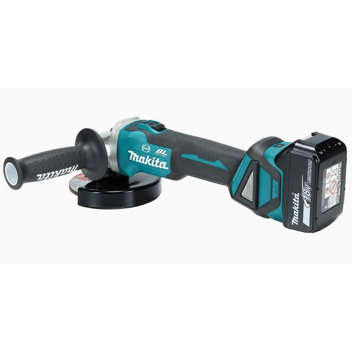 Makita DGA513RT3J Akku-Winkelschleifer, 18V, 3.000-8.500 min⁻¹, inkl. 3x 5Ah Akku 4