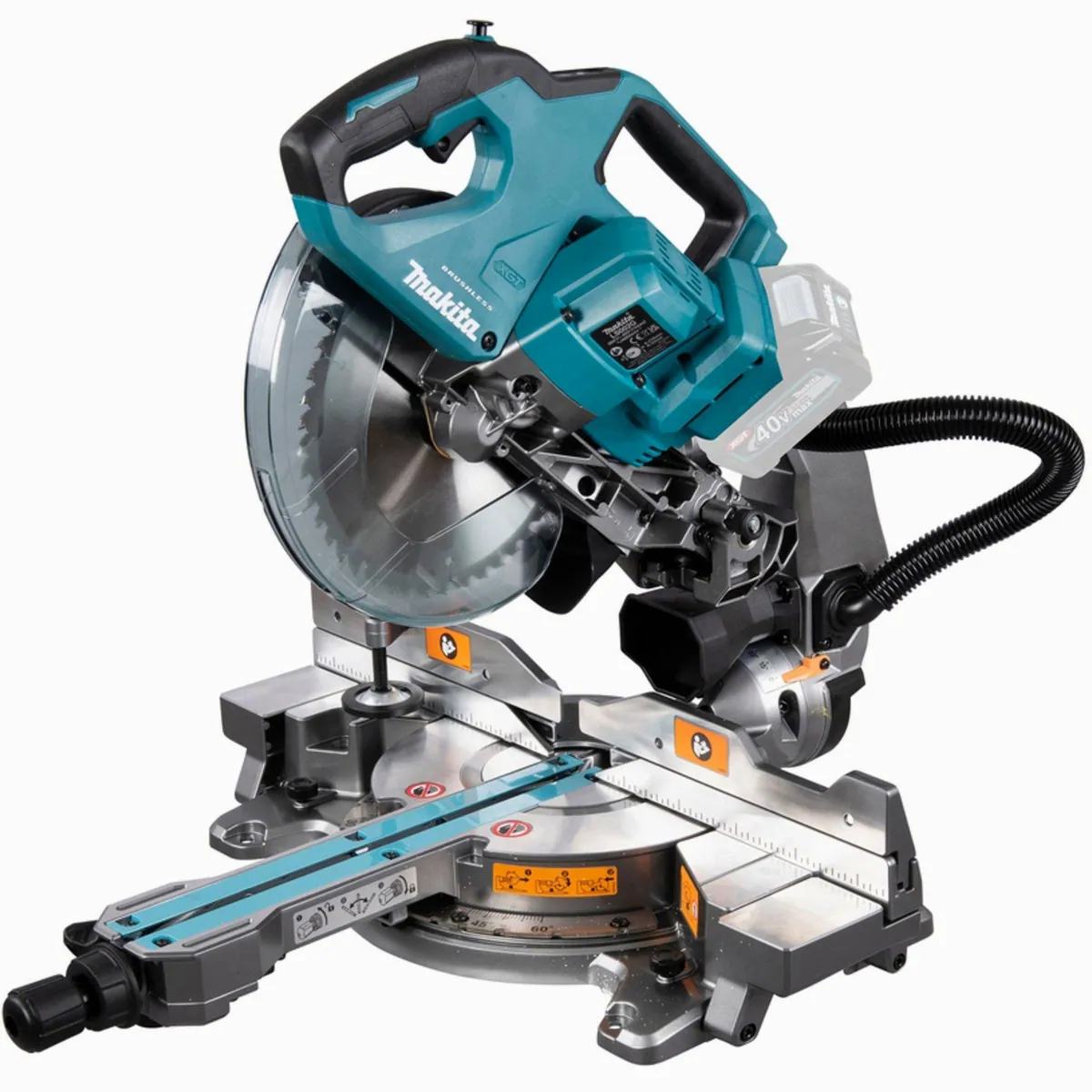 Makita LS002GZ01 XGT Akku-Kapp- und Gehrungssäge, hohe Leistung, kompakte Bauweise, effektive Staubabsaugung 3