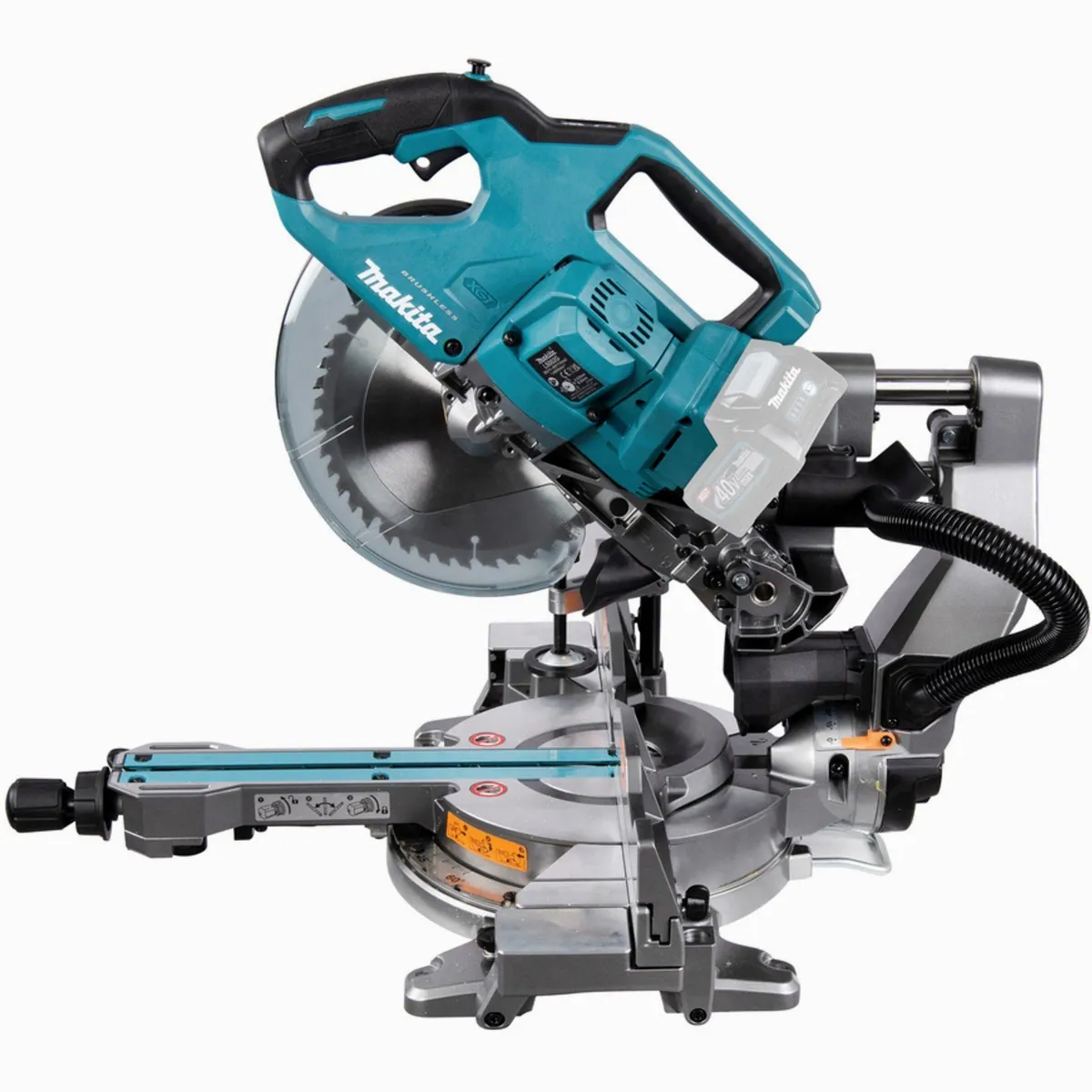 Makita LS002GZ01 XGT Akku-Kapp- und Gehrungssäge, hohe Leistung, kompakte Bauweise, effektive Staubabsaugung 4