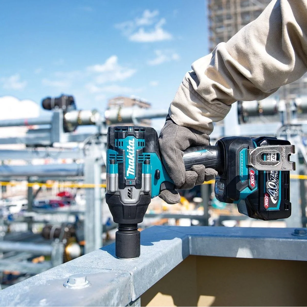 Makita TW008GZ Akku-Schlagschrauber, 40V max., 760 Nm, Auto-Stopp-Funktion 2
