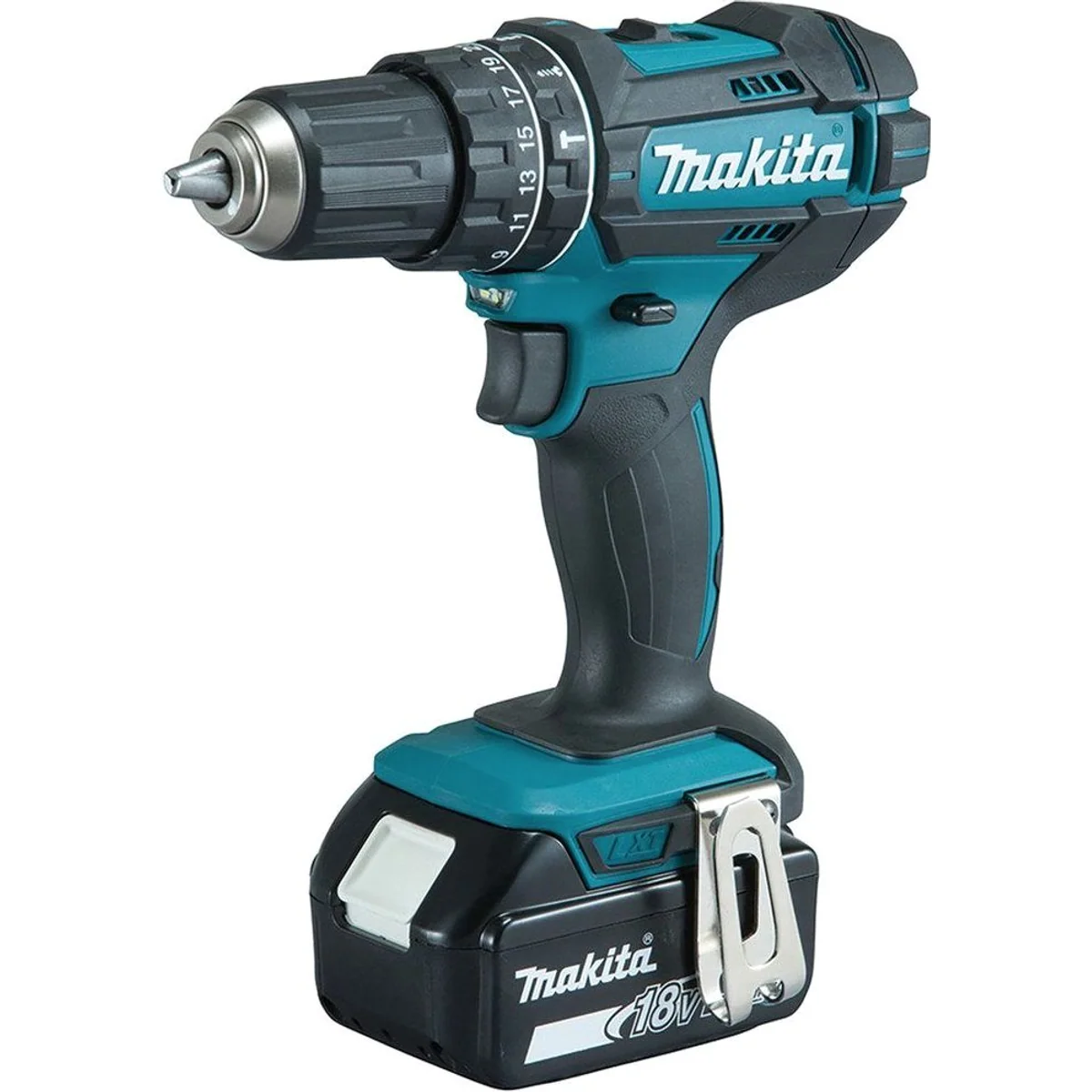 Makita DHP482RFX9 Akku-Schlagbohrschrauber, 62 Nm, 2-Gang-Getriebe, inkl. Zubehör und Koffer 3