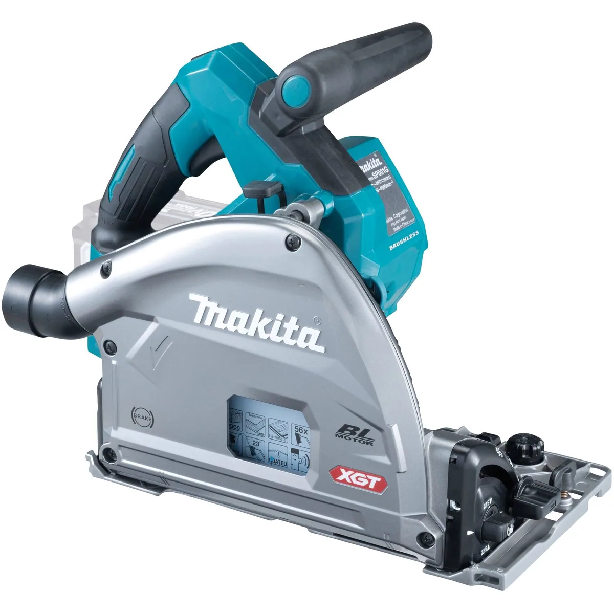Makita SP001GZ03 Akku-Tauchsäge, 40 V, schnitttiefenverstellbar, Auto-Start Wireless System