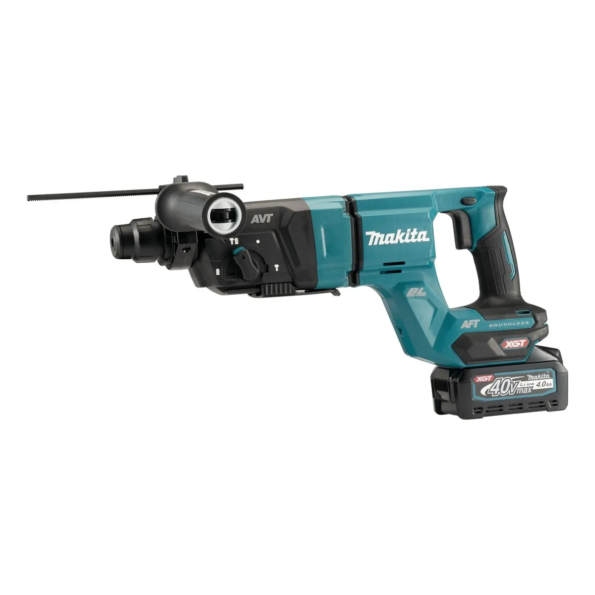 Makita XGT HR007 Kombibohrhammer, 40 V, SDS-PLUS, 2 x 4 Ah Li-Ion — hohe Leistung, ergonomisch, robust