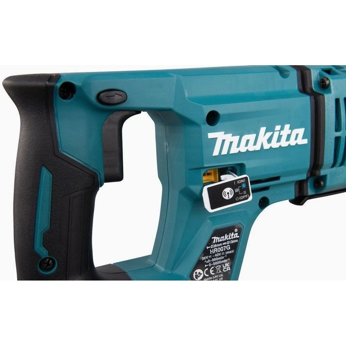 Makita XGT HR007 Kombibohrhammer, 40 V, SDS-PLUS, 2 x 4 Ah Li-Ion — hohe Leistung, ergonomisch, robust 5