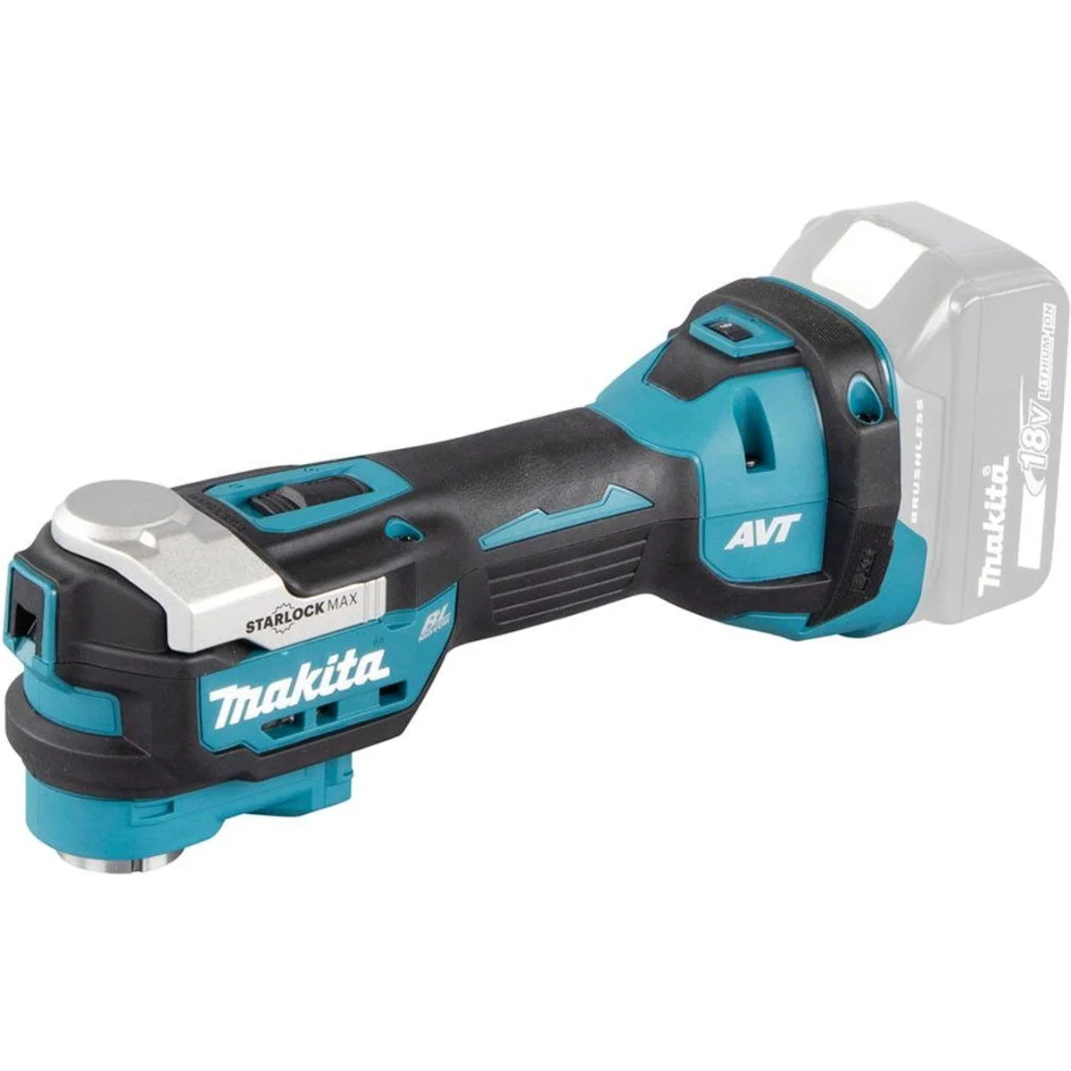 Makita DTM52ZJX2 Akku-Multifunktionswerkzeug, 18V, 10.000-20.000 min⁻¹, vielseitig einsetzbar