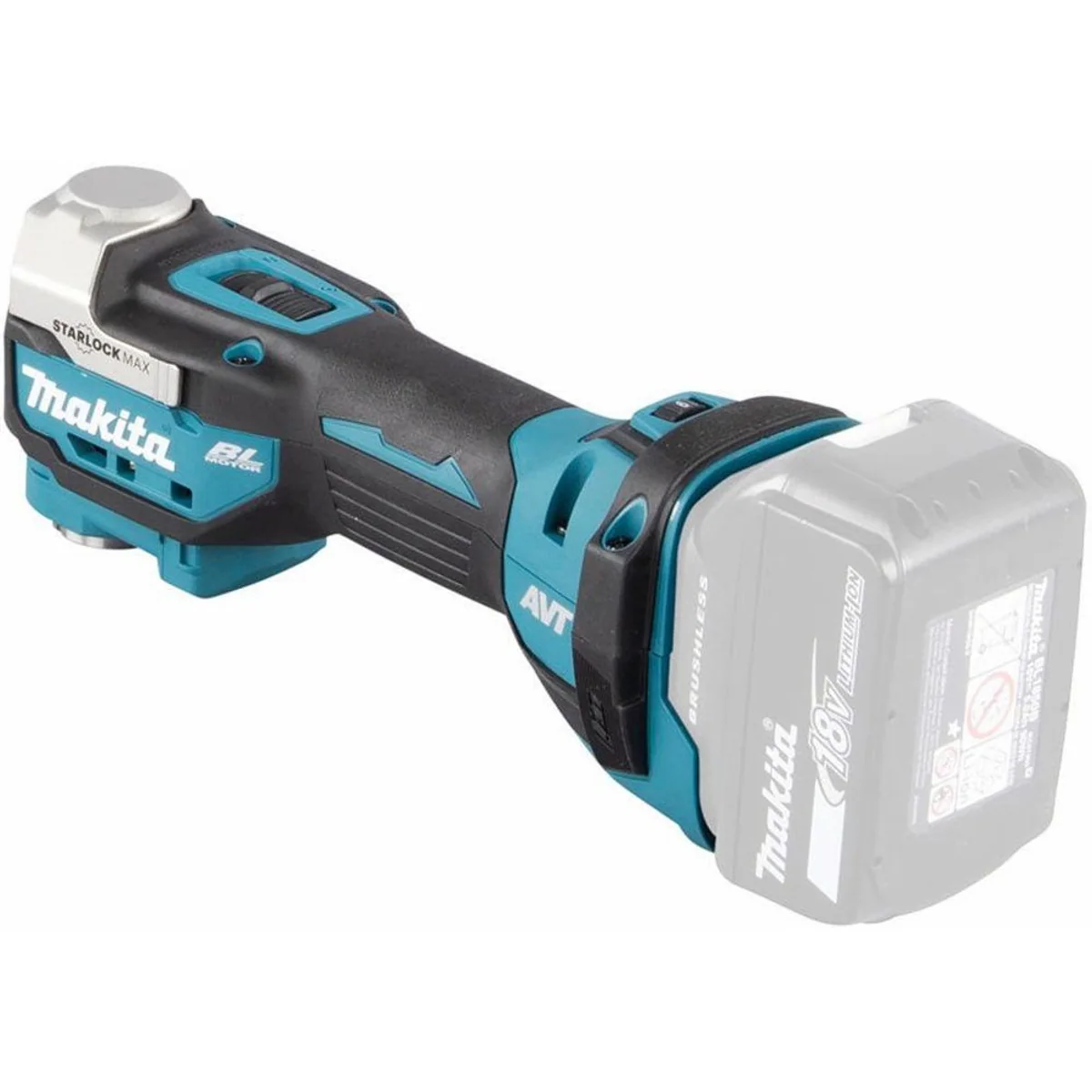 Makita DTM52ZJX2 Akku-Multifunktionswerkzeug, 18V, 10.000-20.000 min⁻¹, vielseitig einsetzbar 4