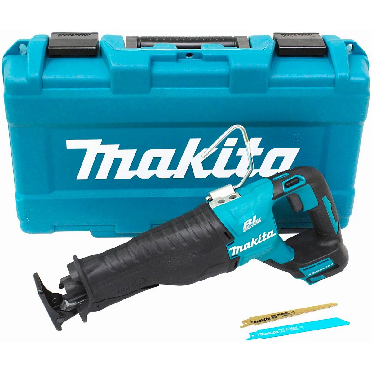 Makita DJR187ZK Akku-Säbelsäge, 18 V, inkl. Transportkoffer, flexibles Arbeiten