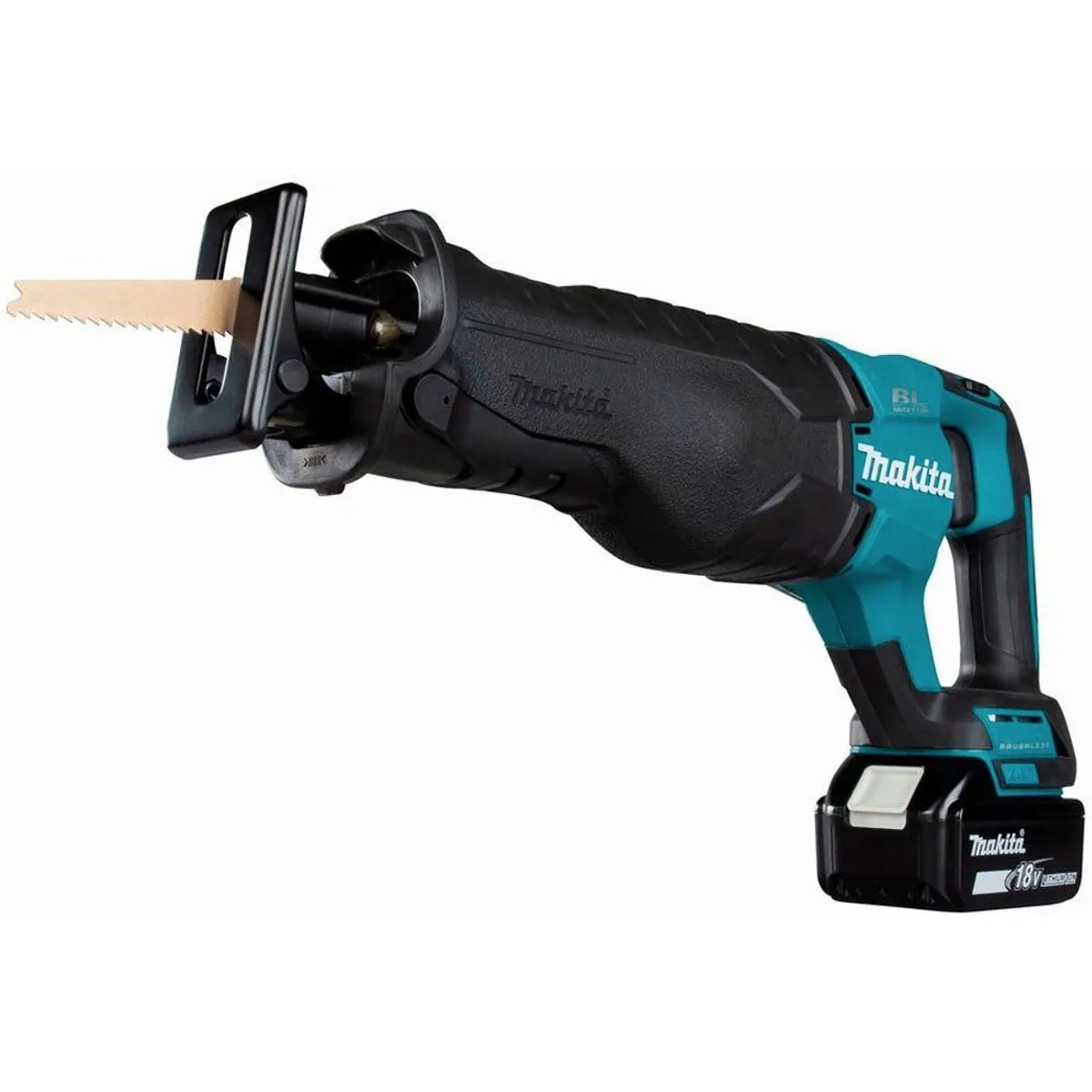Makita DJR187ZK Akku-Säbelsäge, 18 V, inkl. Transportkoffer, flexibles Arbeiten 3