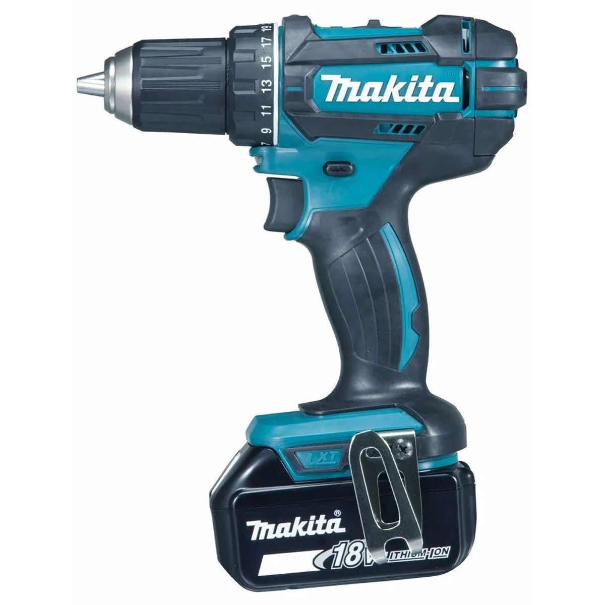 Makita DDF482RFJ Akku-Bohrschrauber, max. 1900 U/min, inkl. 2 Akkus und Koffer 4